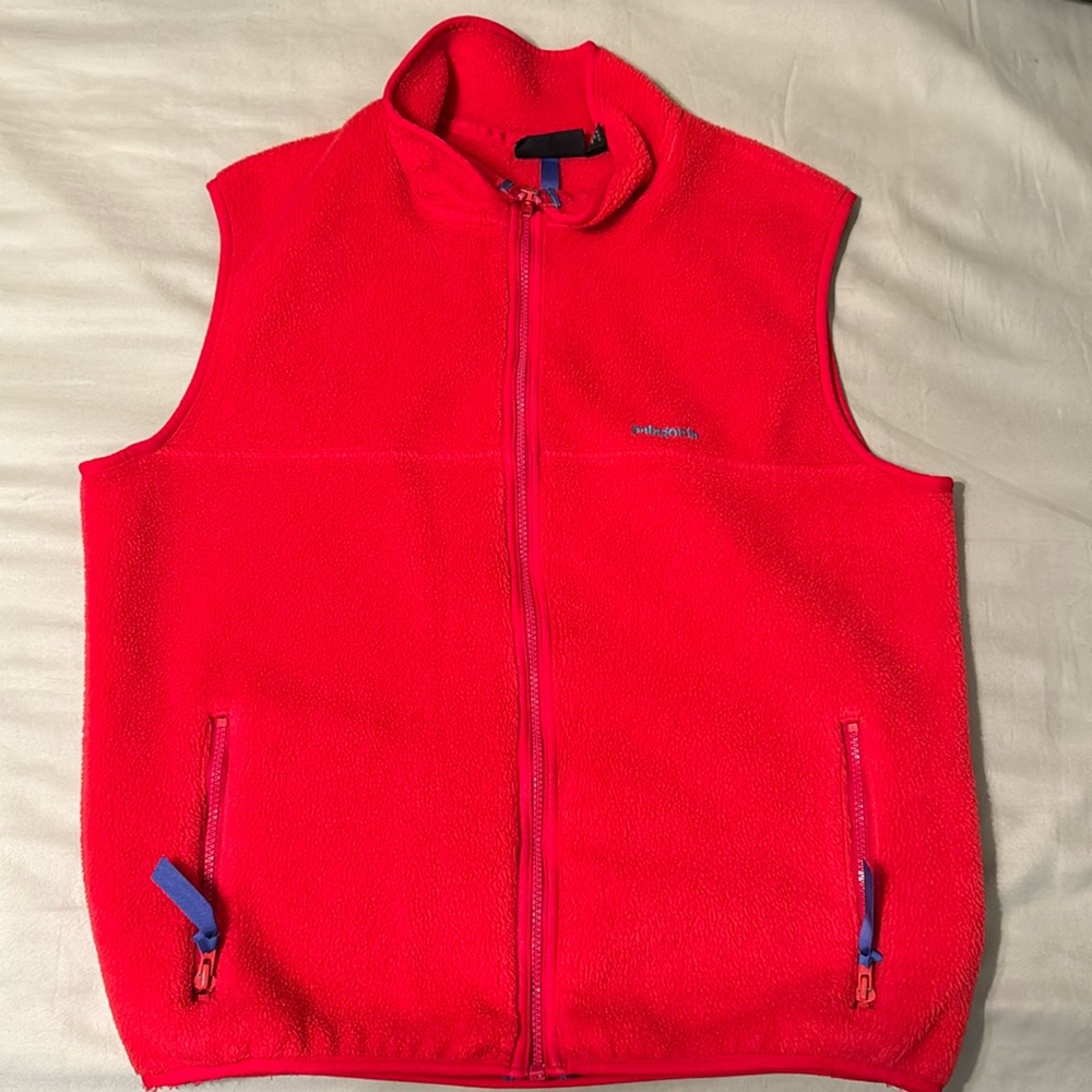 Patagonia Red Fleece Vest